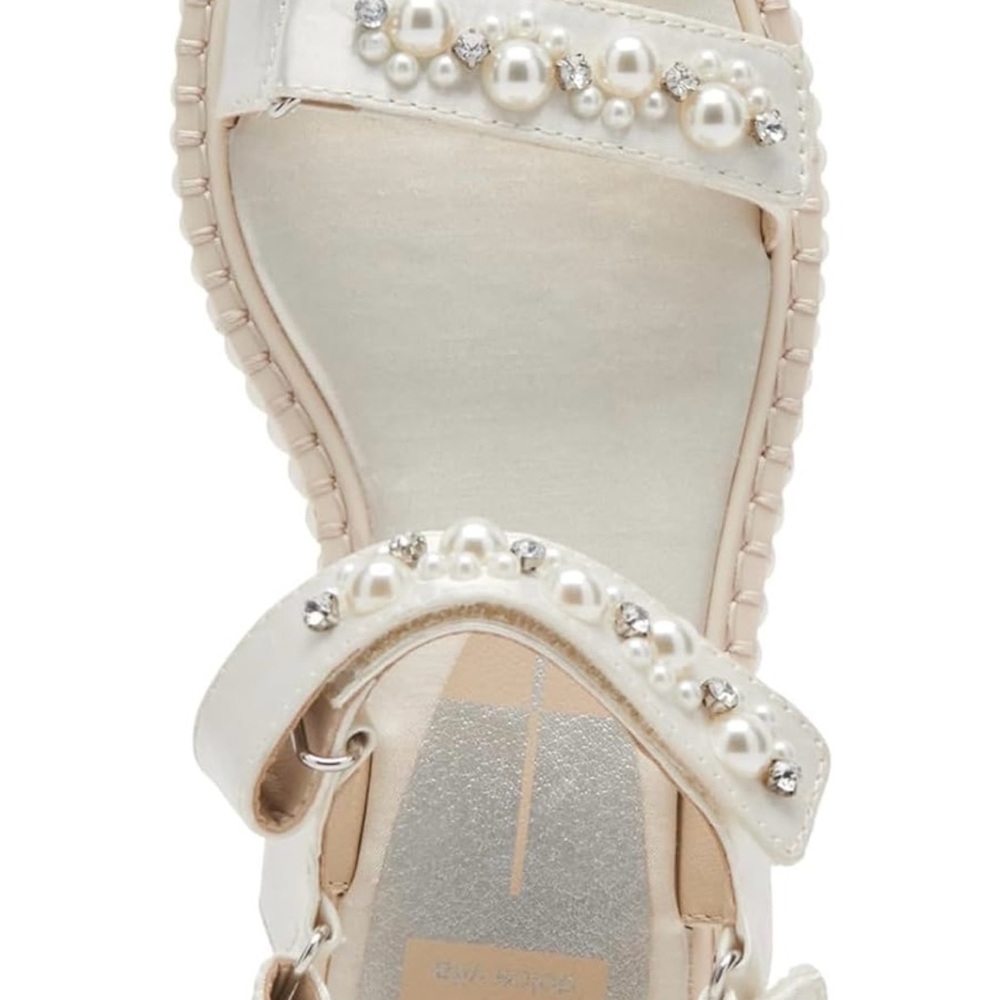 Dolce Vita Women's Debra Cream Sandals Size 8.5 M Good Condition - Picture 3 of 15